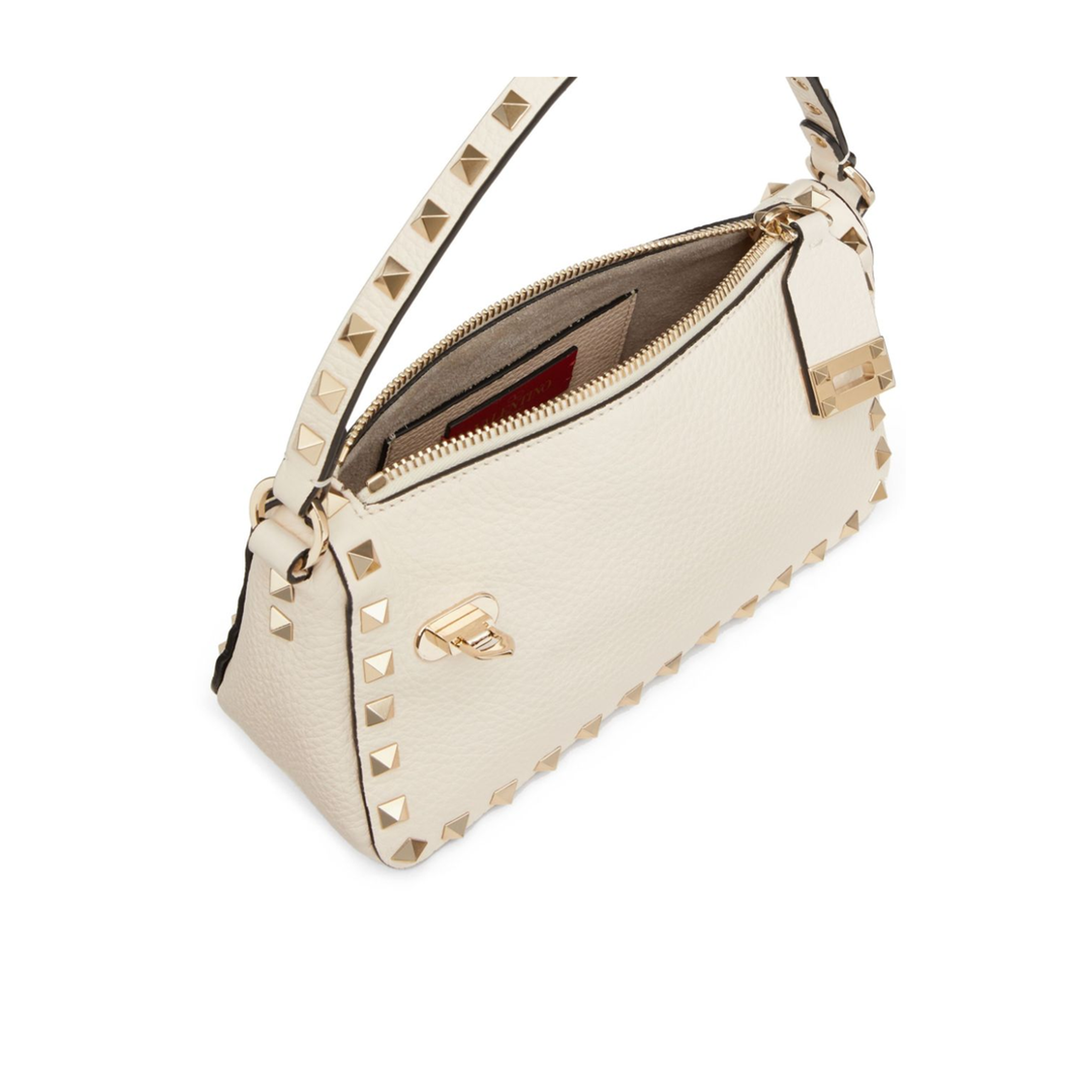 Rockstud Small Leather Shoulder Bag