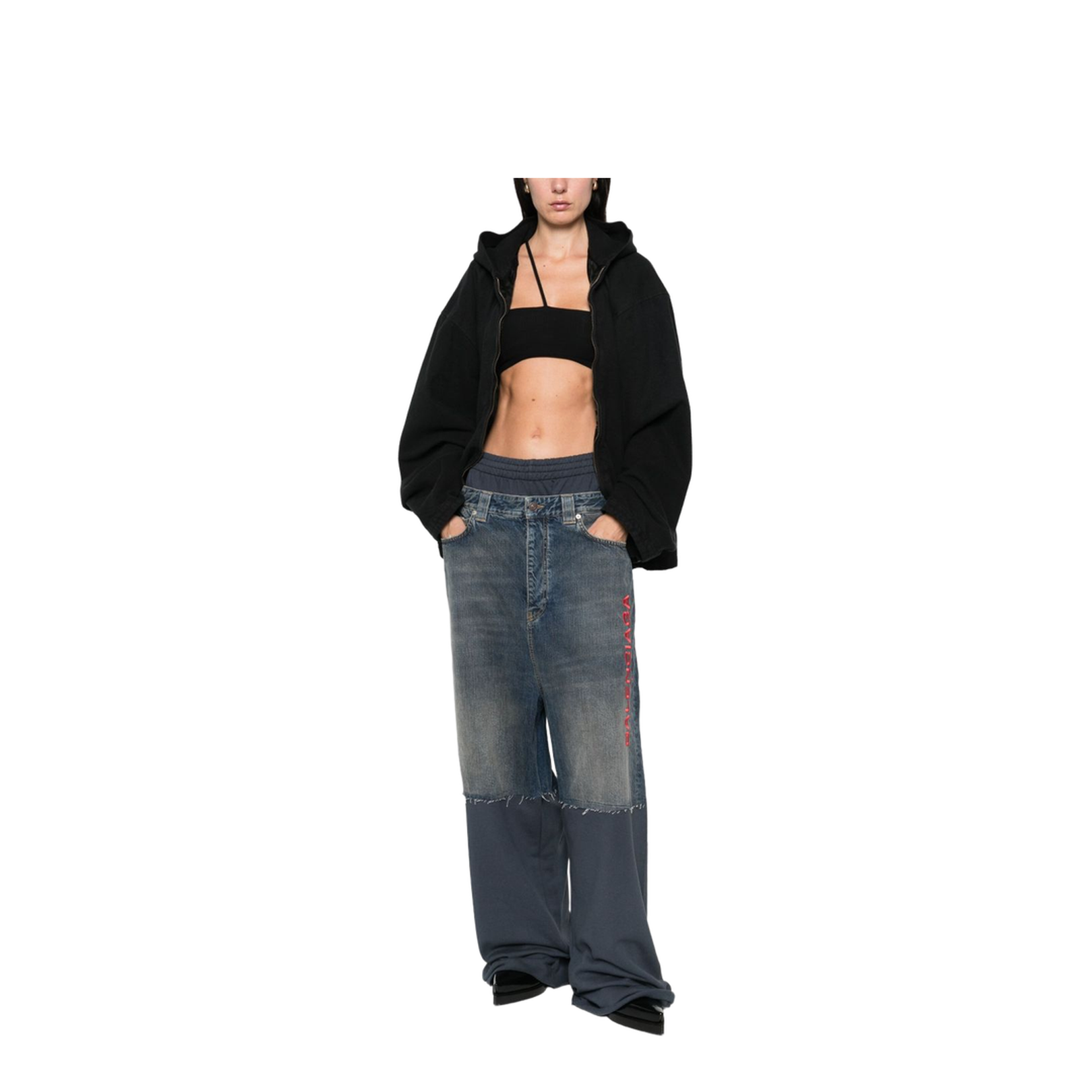 Hooded Jacket Black