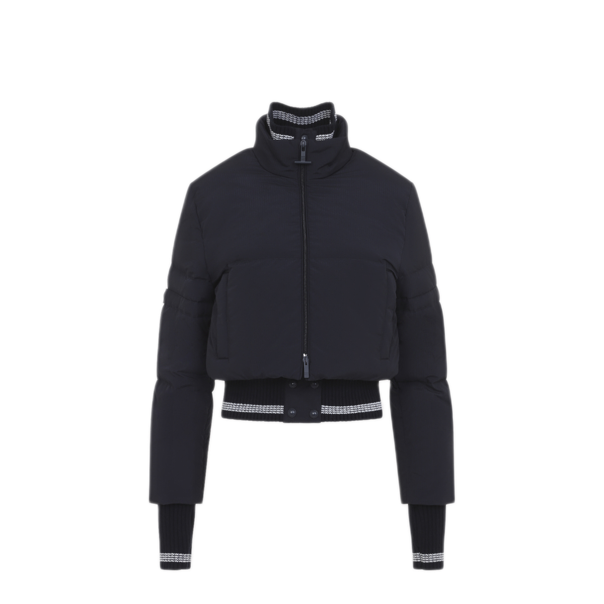 MAYFEYR - Thom Browne - Cropped Downfilled Front Zip Jacket - FOR130XF1095415
