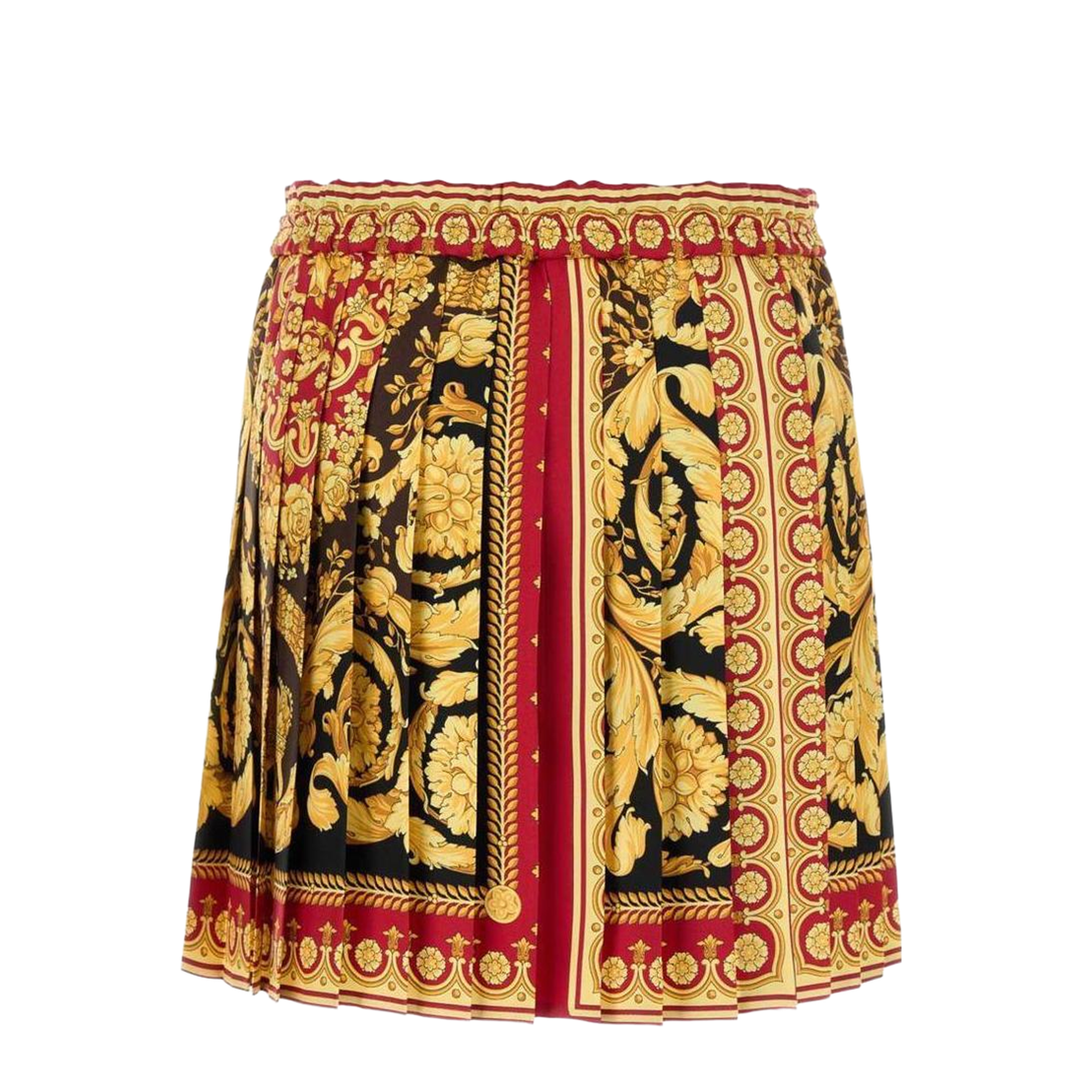 Printed Silk Skirt
