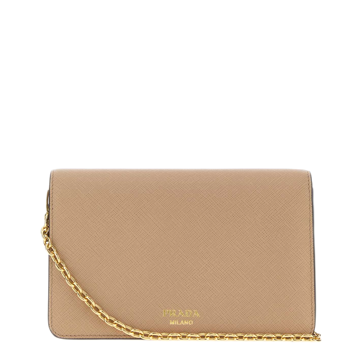 MAYFEYR - Prada - Beige Leather Crossbody Bag - 1BP019VOEMNZVF0LT6