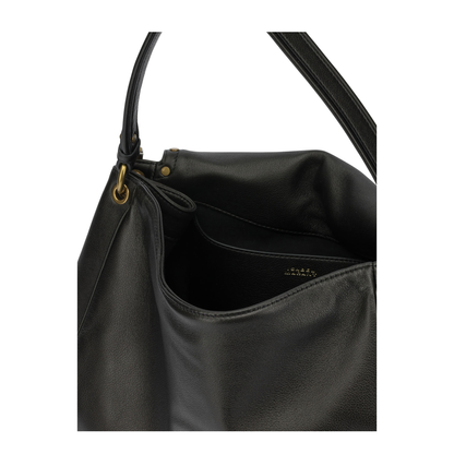 MAYFEYR - Isabel Marant Étoile - Chany Medium Shoulder Bag - 26HPP0517FAD4C35M01BK