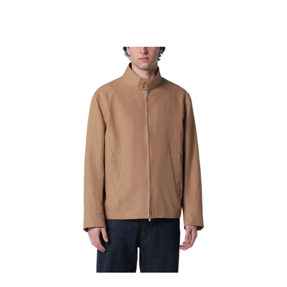 MAYFEYR - Lardini - Camel Linen Blend Jacket - PARIBETPAIF66408350