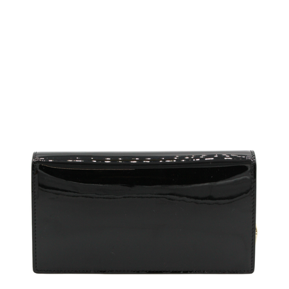 Bettina Clutch Patent Calf Leather Black