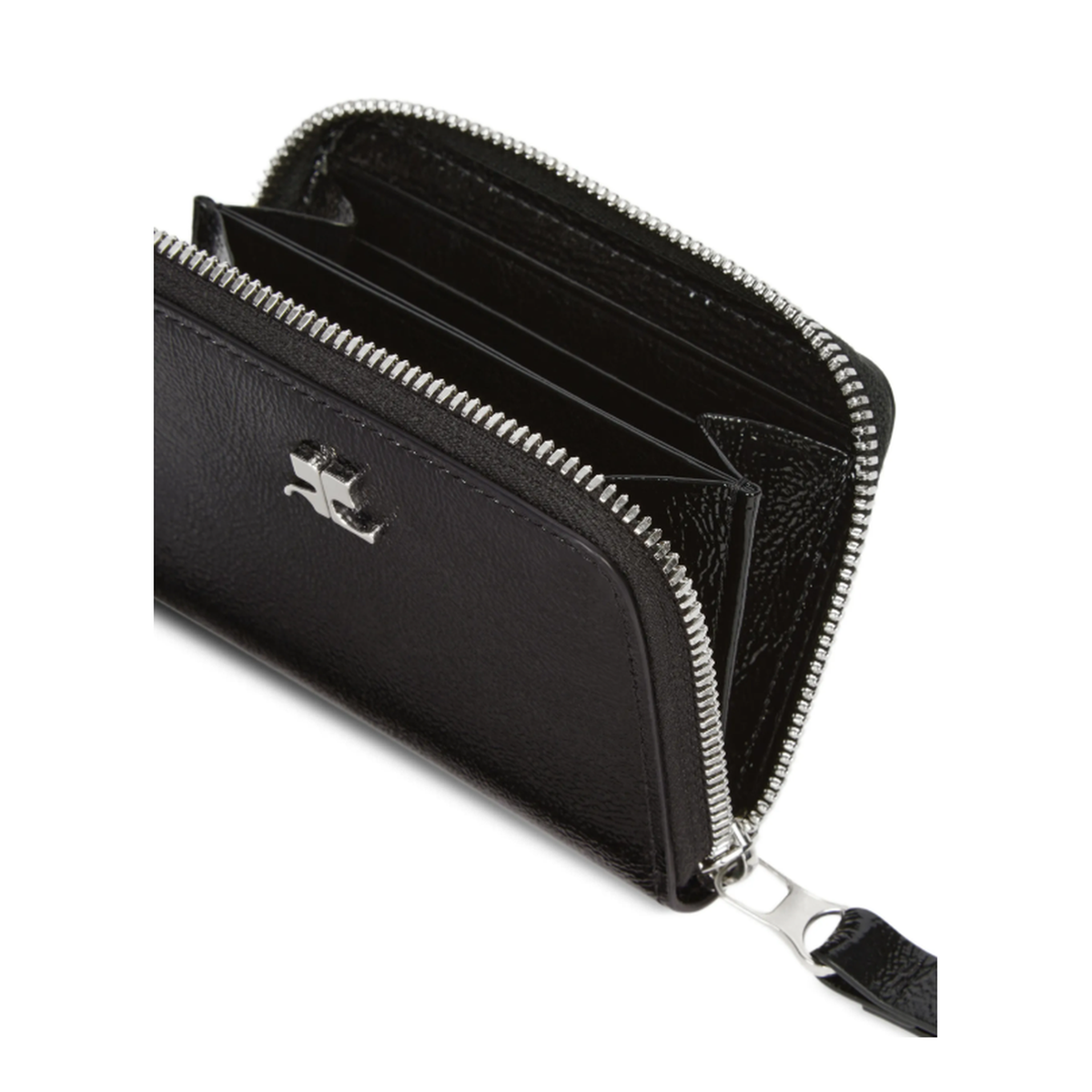 MAYFEYR - Courreges - Wallet Naplack Zipped Compact - 126GPM037CR00439999