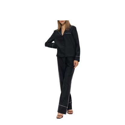 Silk Blend Pajama Shirt