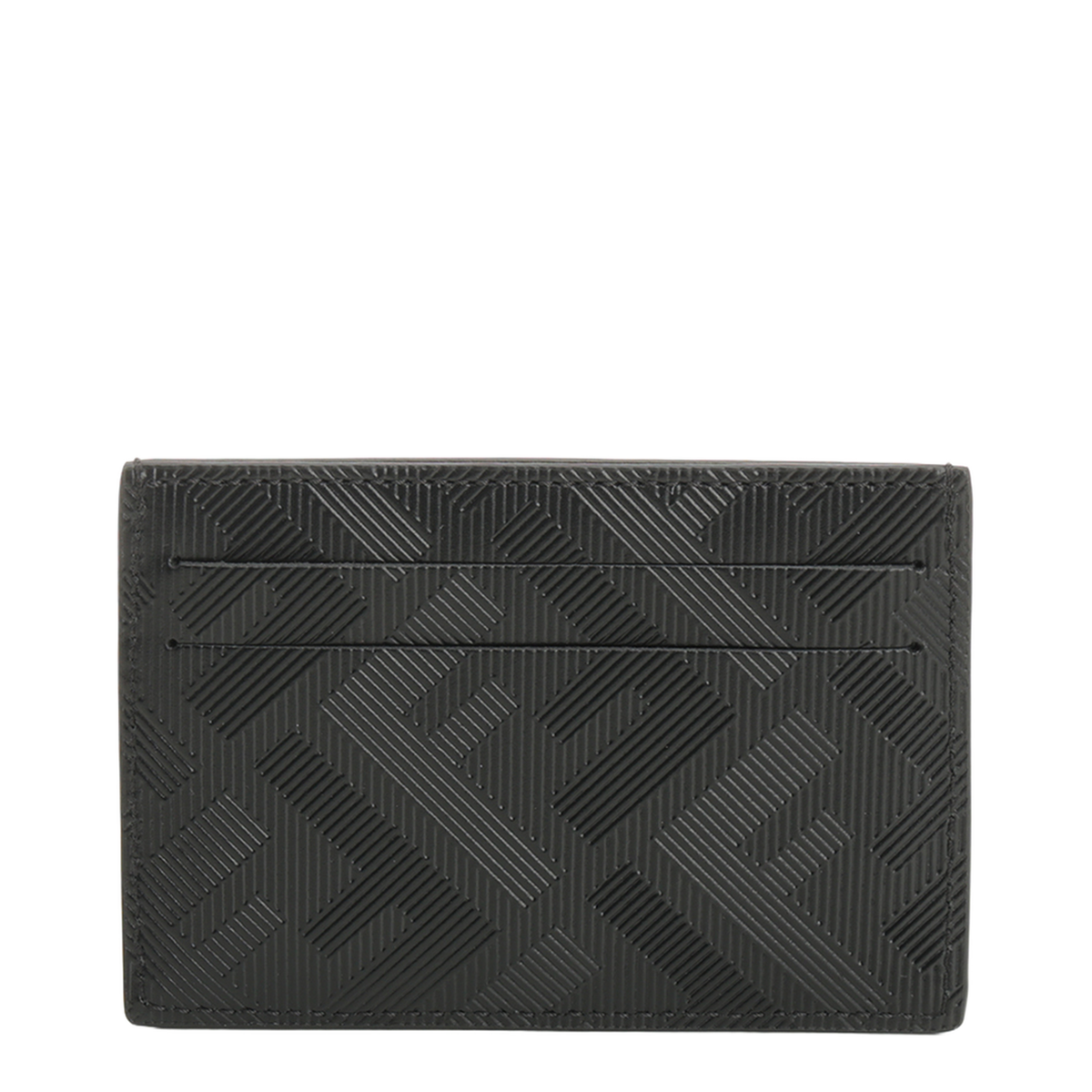 MAYFEYR - Fendi - Shadow Slim Card Holder Leather Black - 7M0371AJF4F0GXN