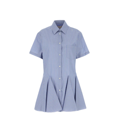 MAYFEYR - Marni - Embroidered Poplin Shirt Dress - ABMA1379S0UTC455STB61