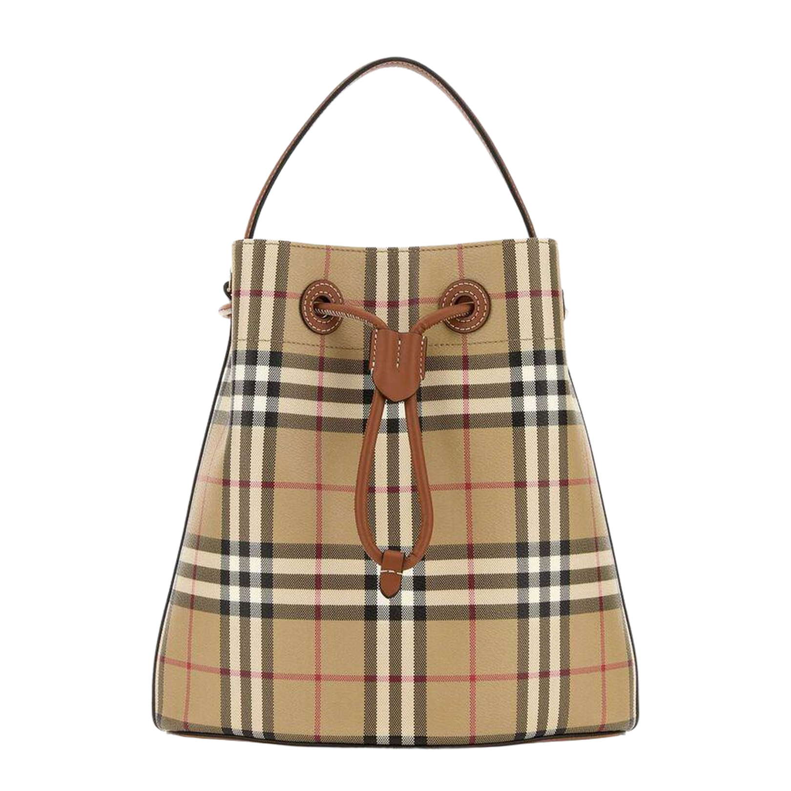 Vintage Check Bucket Bag