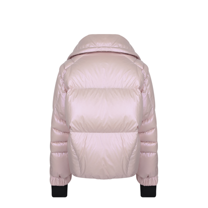 Glossy Technical Fabric Down Jacket