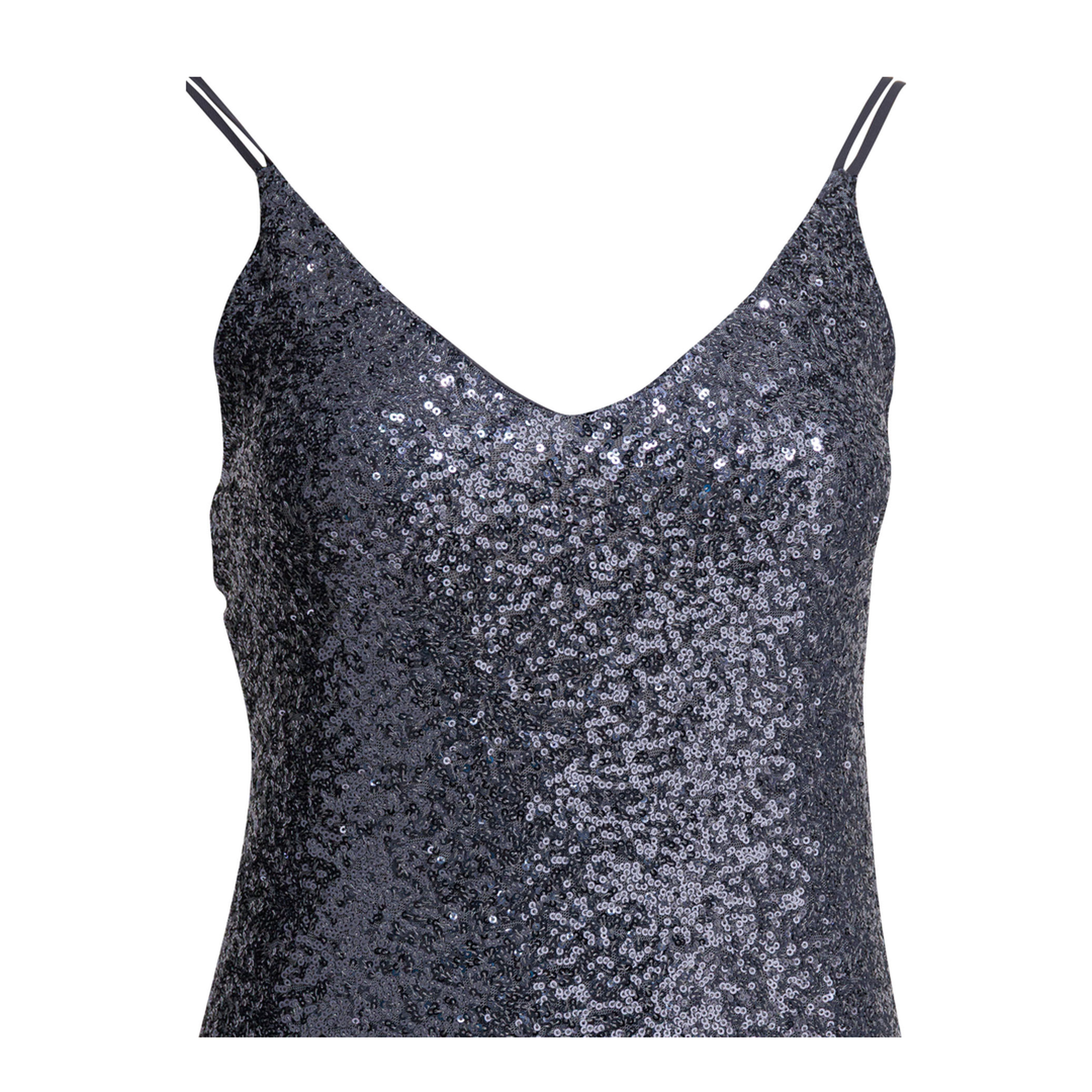 MAYFEYR - Semper - Long Sequined Dress - 42584404PIOMBO