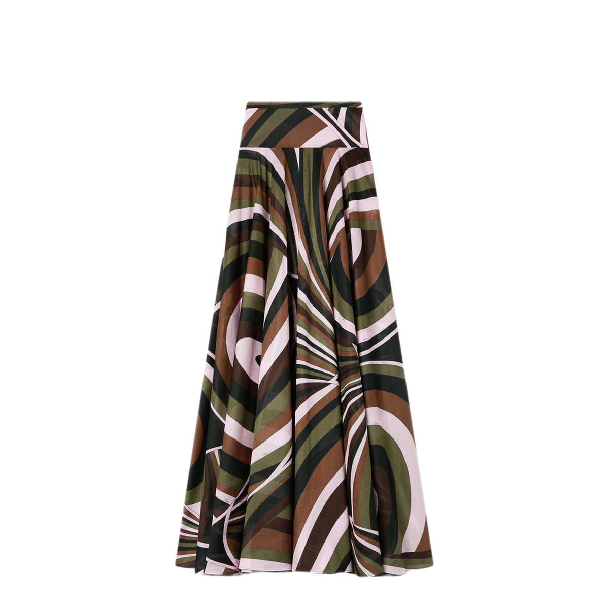 Long Skirt In Khaki Pink