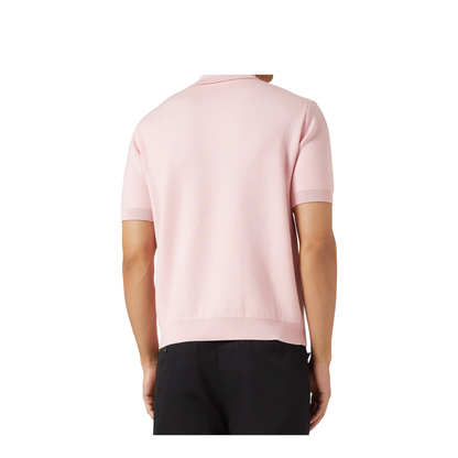 Wool-blend polo shirt
