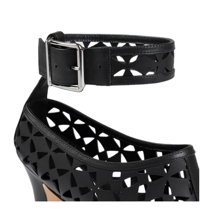 MAYFEYR - MANOLO BLAHNIK - Tingah 105 Yoth Calf Leather Sandals - 22313060001