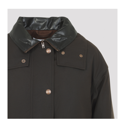 MAYFEYR - Acne Studios - Dark Brown Organic Cotton Jacket - A90737ADM