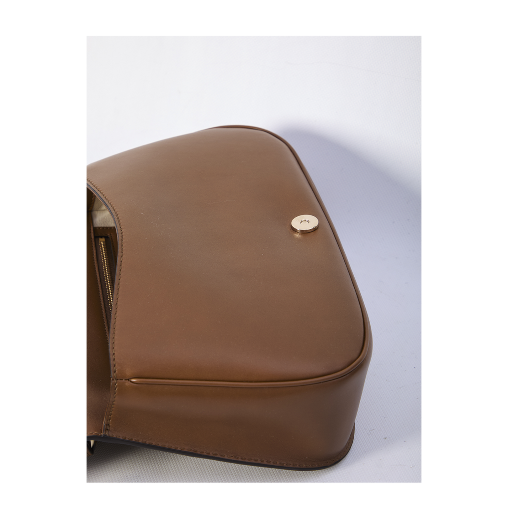 Blondie Medium Suede Top Handle Bag - Tan