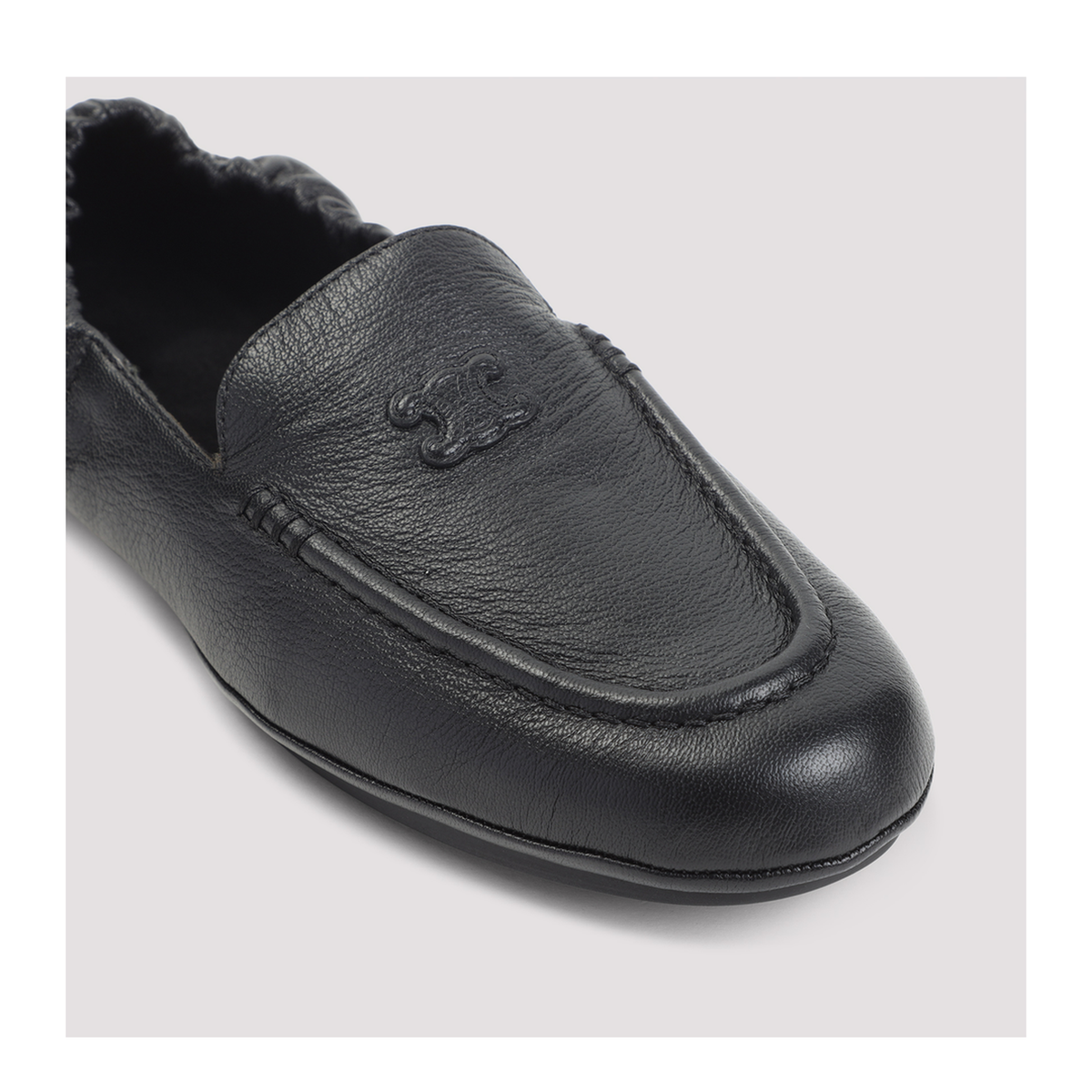 MAYFEYR - Celine - Leather Triomphe Loafers - 364705275C38NO