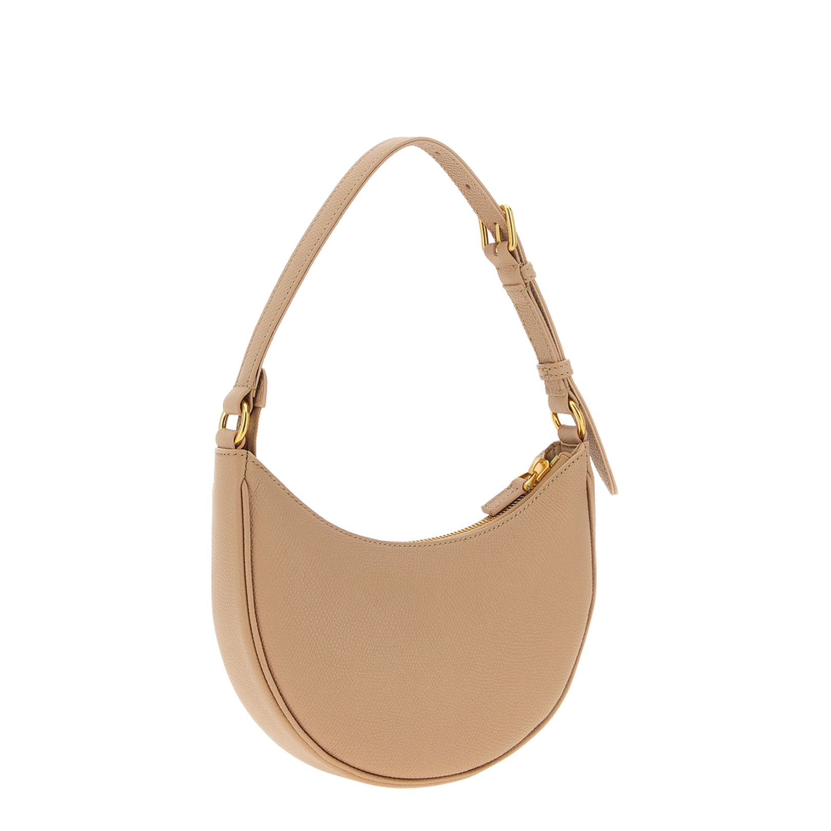 Mini Shoulder Bag in Garnet Calfskin