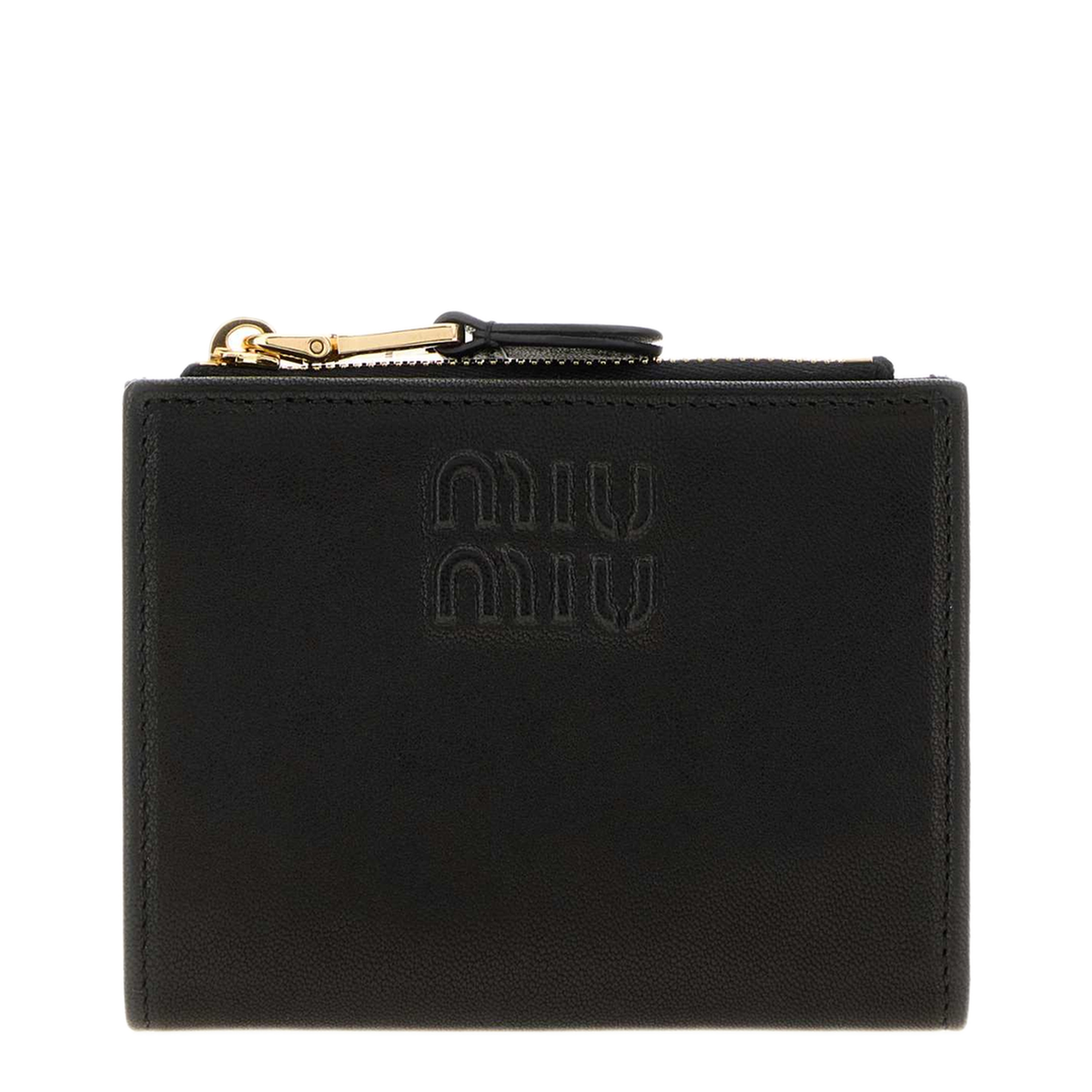 MAYFEYR - Miu Miu - Black Nappa Leather Wallet - 5ML050AEFXF0002