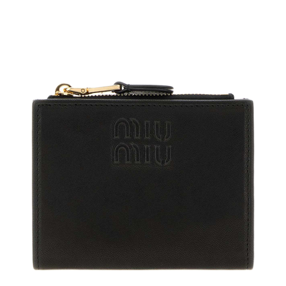 MAYFEYR - Miu Miu - Black Nappa Leather Wallet - 5ML050AEFXF0002