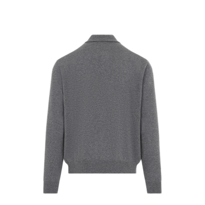 MAYFEYR - RALPH LAUREN PURPLE LABEL - Long Sleeve Knit Polo - 790P22444001MEDIUM
