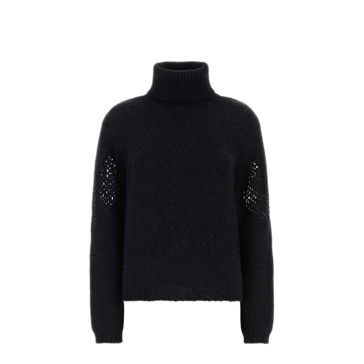 MAYFEYR - Our Legacy - Cage Rollneck Charcoal Wool Sweater - W4253CCLCHALOWTWIMER