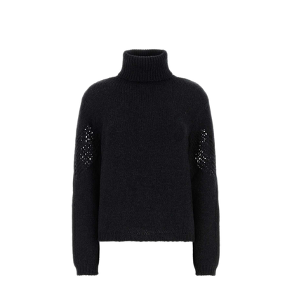 MAYFEYR - Our Legacy - Cage Rollneck Charcoal Wool Sweater - W4253CCLCHALOWTWIMER