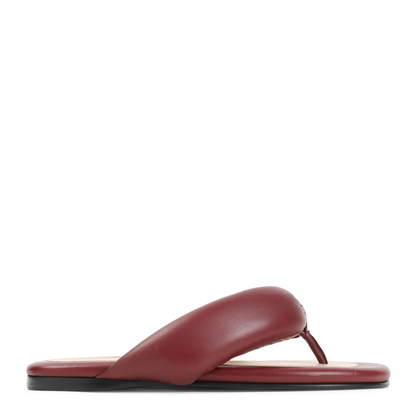 MAYFEYR - CARVEN - Red Leather Sandals - 6261161198N207
