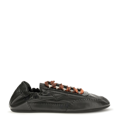 MAYFEYR - Prada - Collapse Aged Nappa Leather Sneakers - 2EE490FG0002HKD
