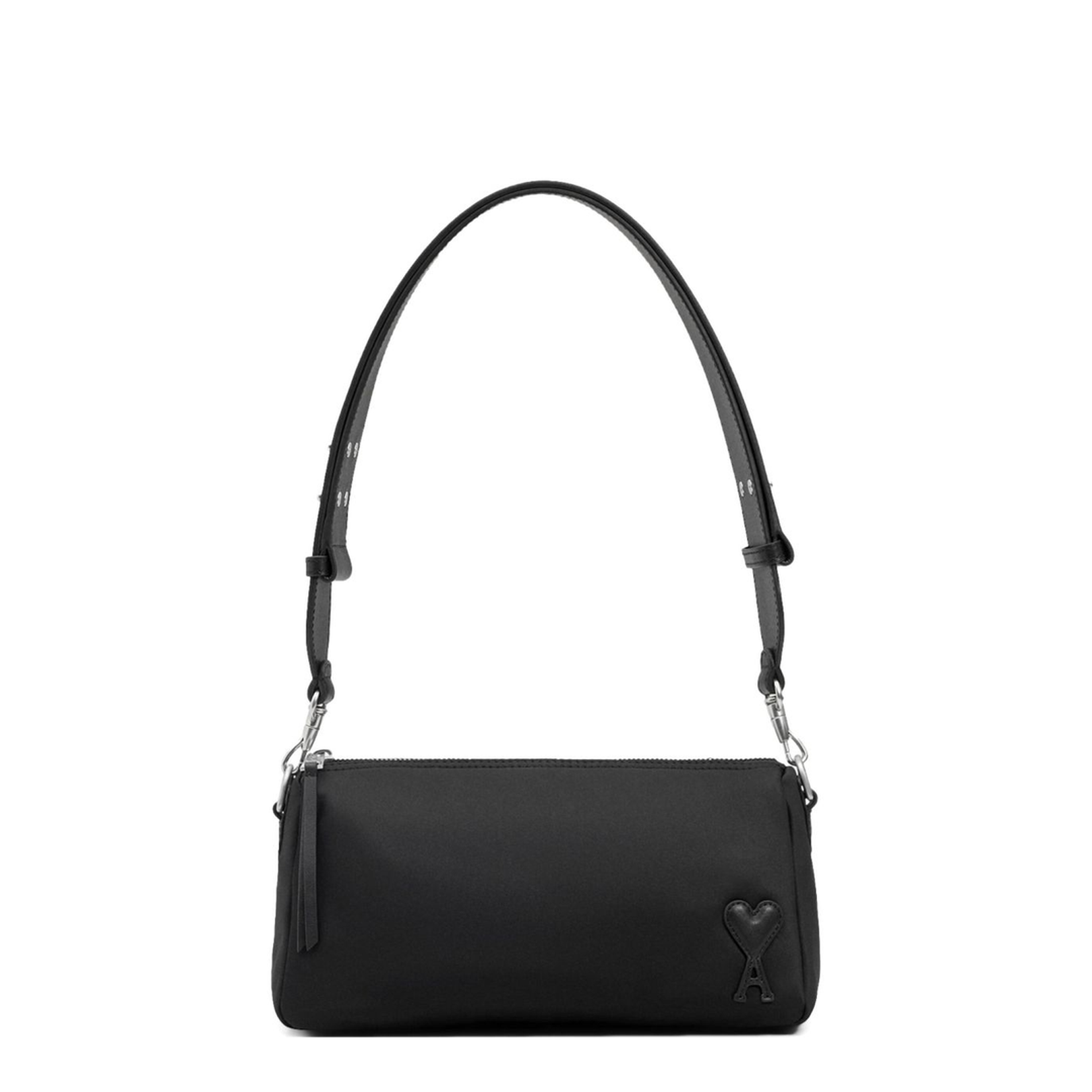 Black Nylon Marcel Bag