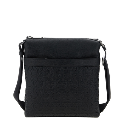Gancini Crossbody Bag Black