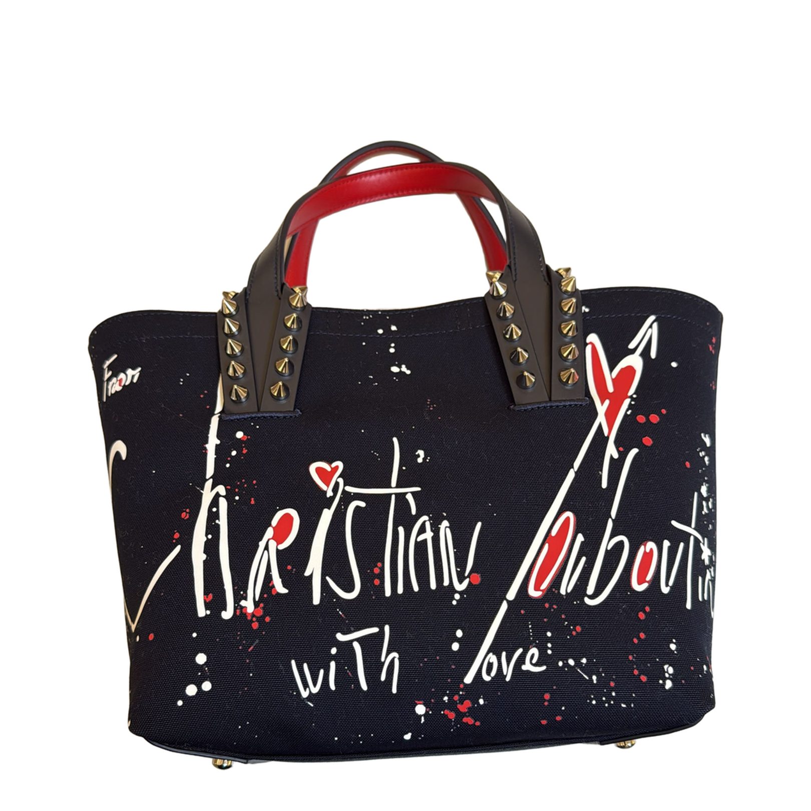 Leather shopper
