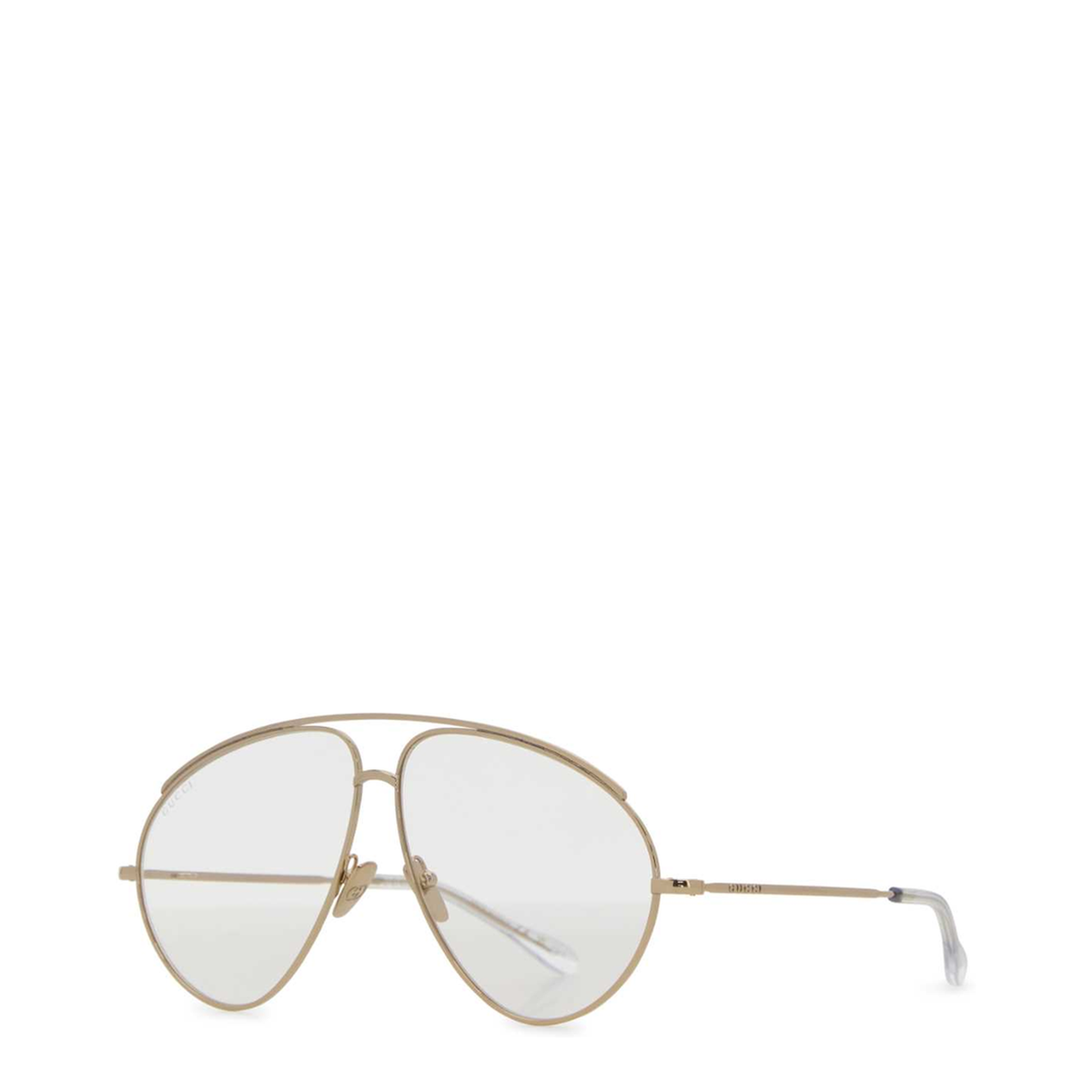 MAYFEYR - Gucci - Gold Metal Glasses - 851180I33318090