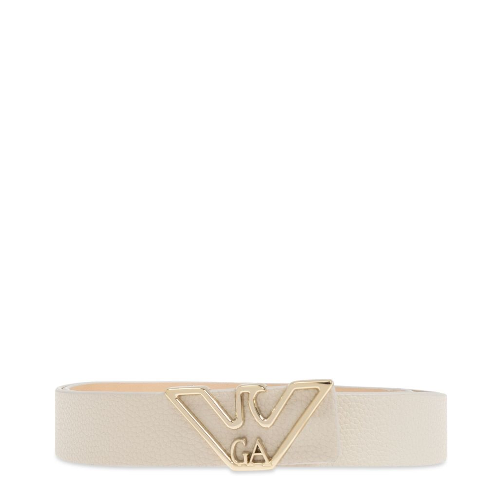 Logo Belt - Beige