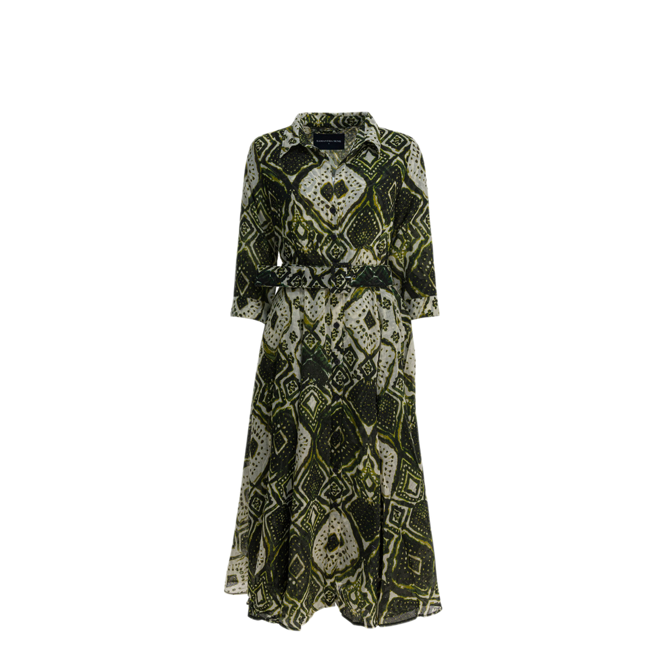 MAYFEYR - Samantha Sung - Dresses - ASTERTIEDYEMALDIVESIVORYOLIVEGREEN
