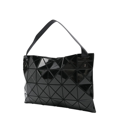 Geometric Pattern Top Handle Bag