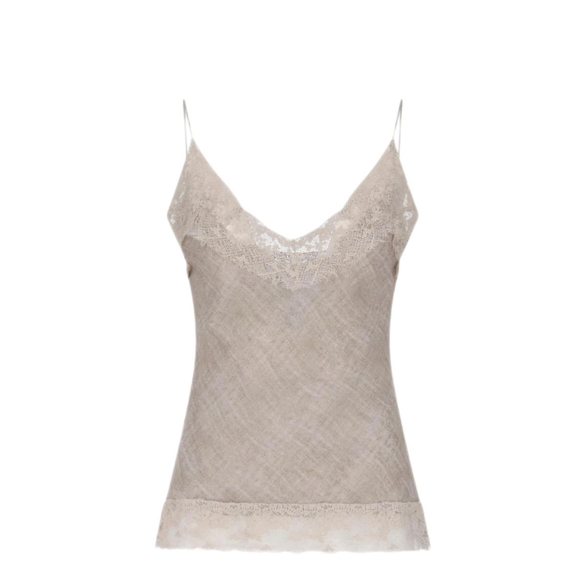 MAYFEYR - Ermanno Scervino - Top Beige - D492L714APOLWS4935