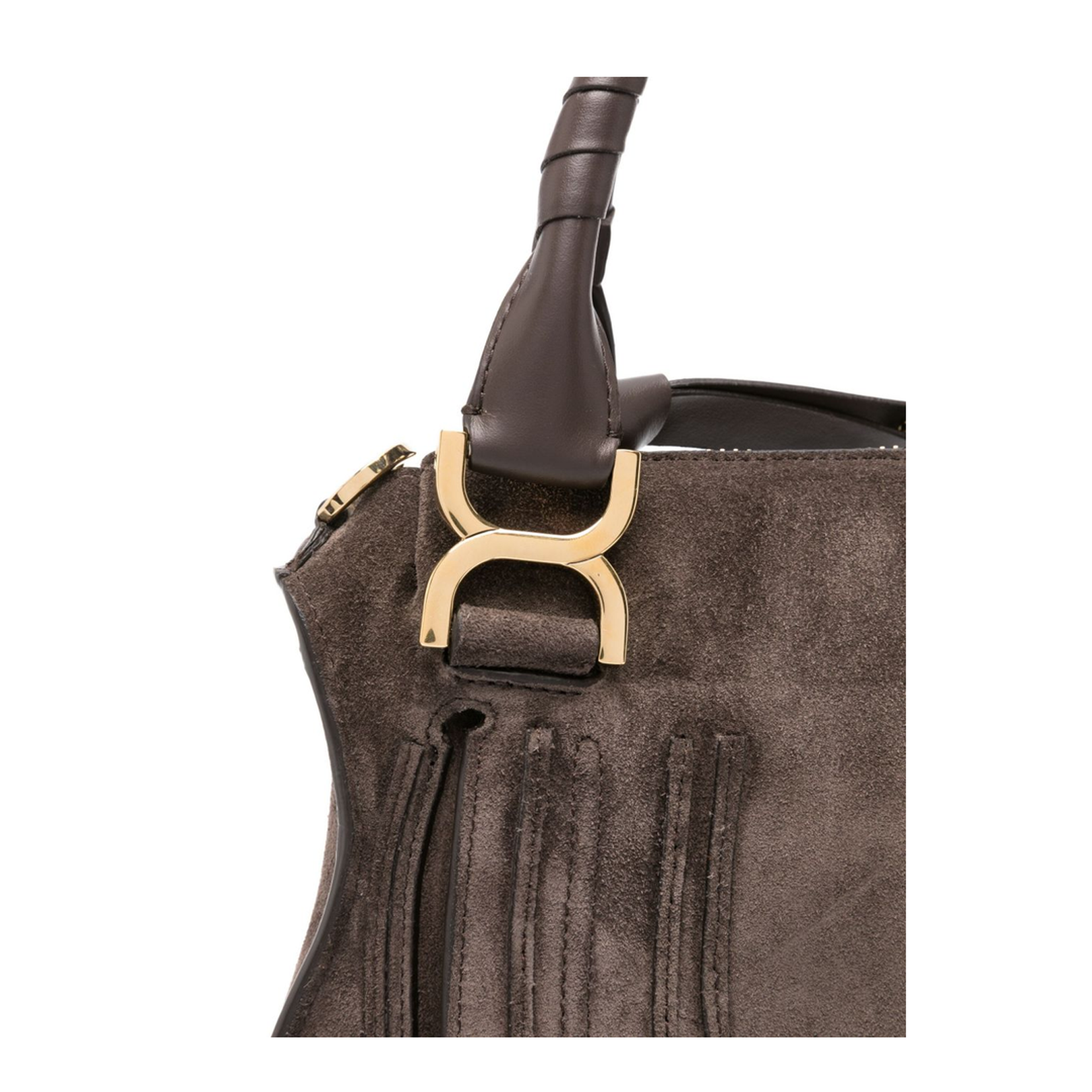 Small Marcie Bag in Suede Leather