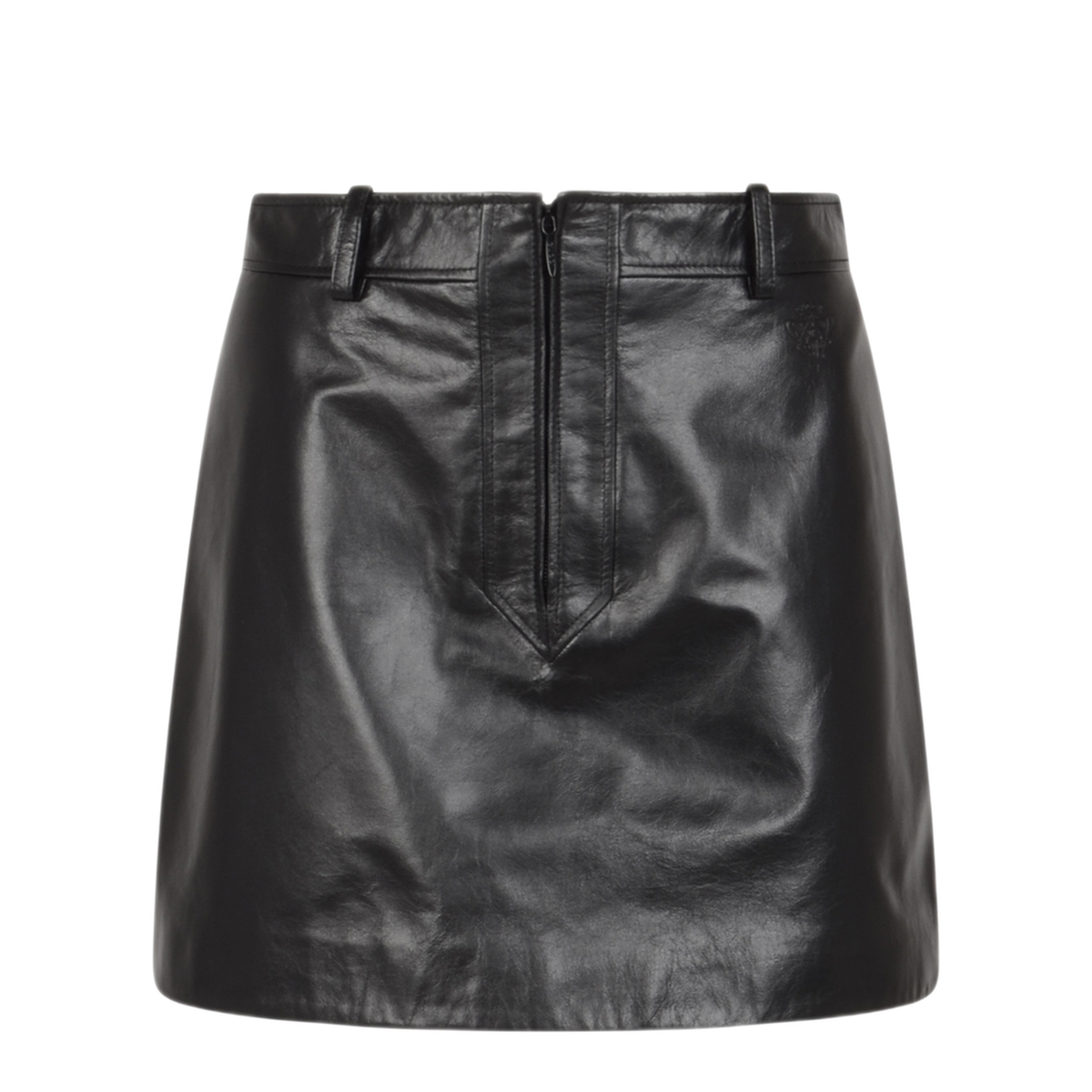 MAYFEYR - Gucci - Black Leather Mini Skirt - 860694XNA6E1000