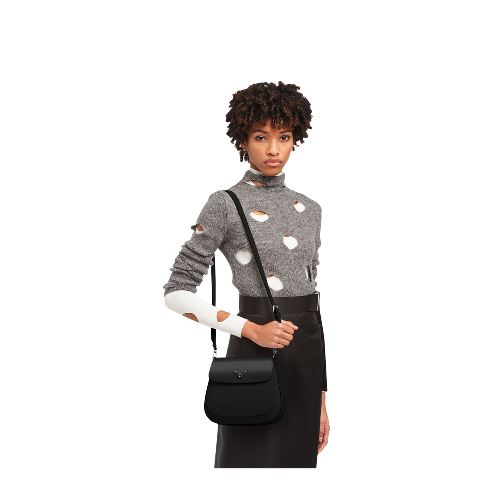 Cleo Logo Patch Tote Bag