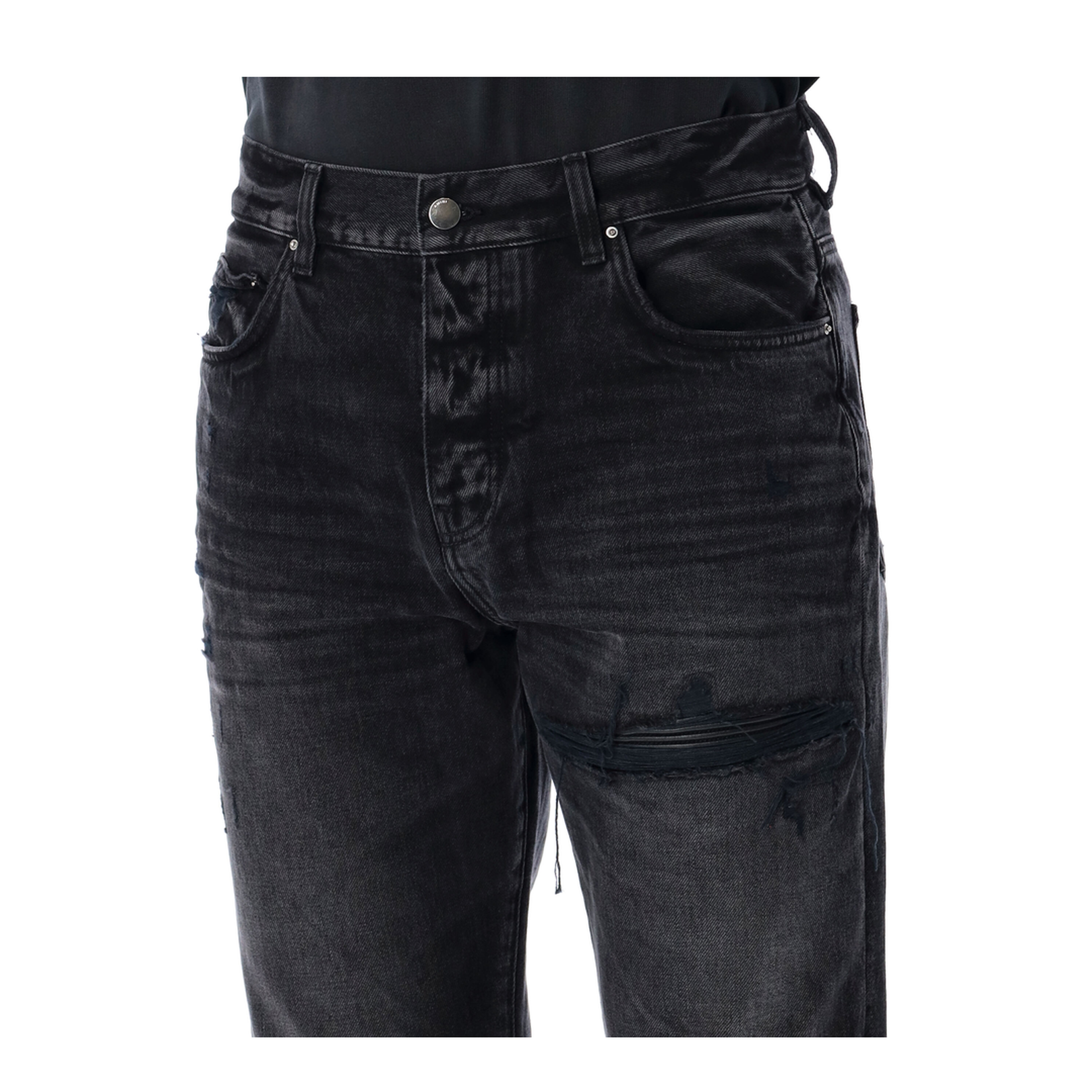 Leather Straight MX1 Jean
