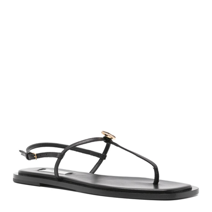 MAYFEYR - Toteme - Sandals Black - 263WAS0336LE0210001