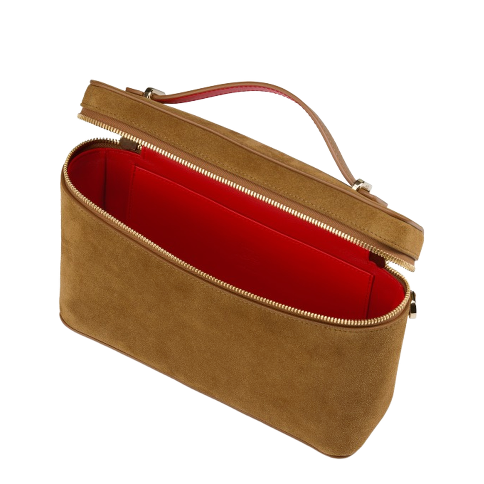 Top Handle Zip Bag with Adjustable Strap