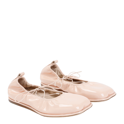 MAYFEYR - Simone Rocha - Heart Toe Lace-Up Ballerina - RMP150782