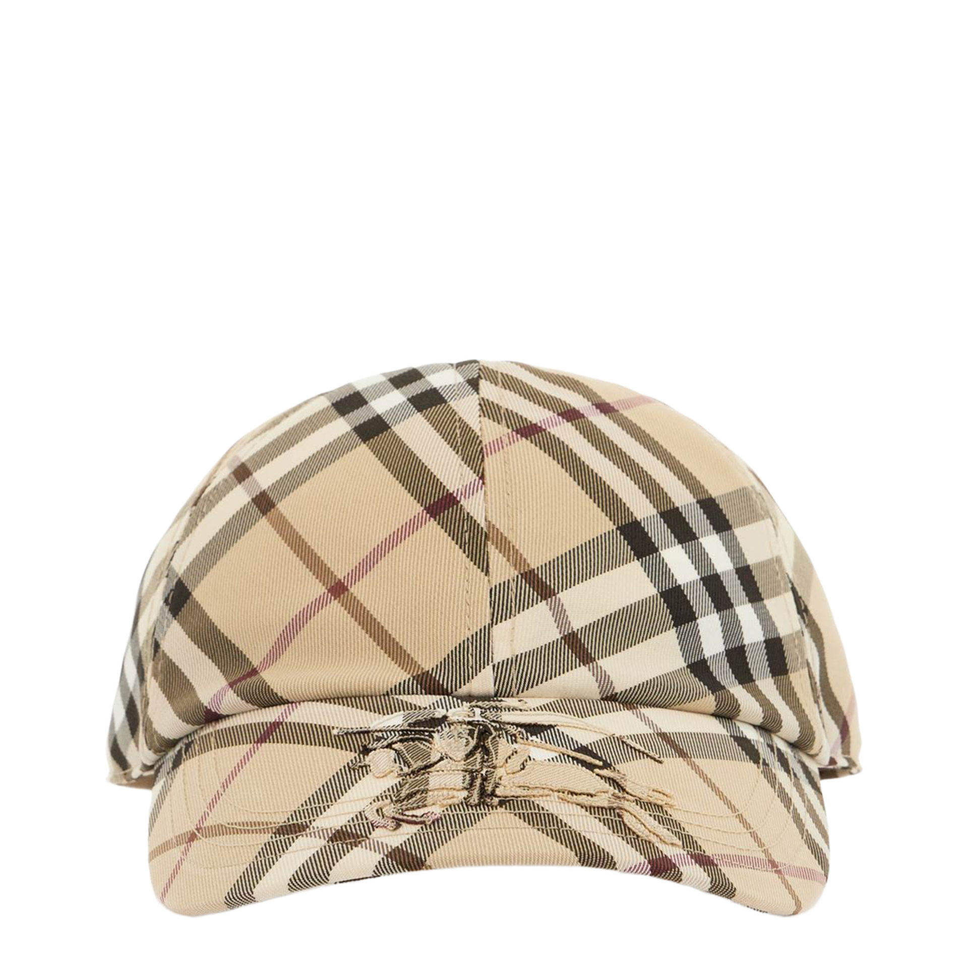 Burberry Check Fabric Cap with Visor – MAYFEYR