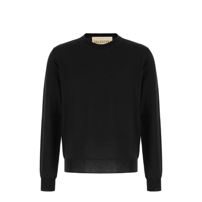 MAYFEYR - Valentino - Black Wool Sweater - 9V3KC38PBH90NO