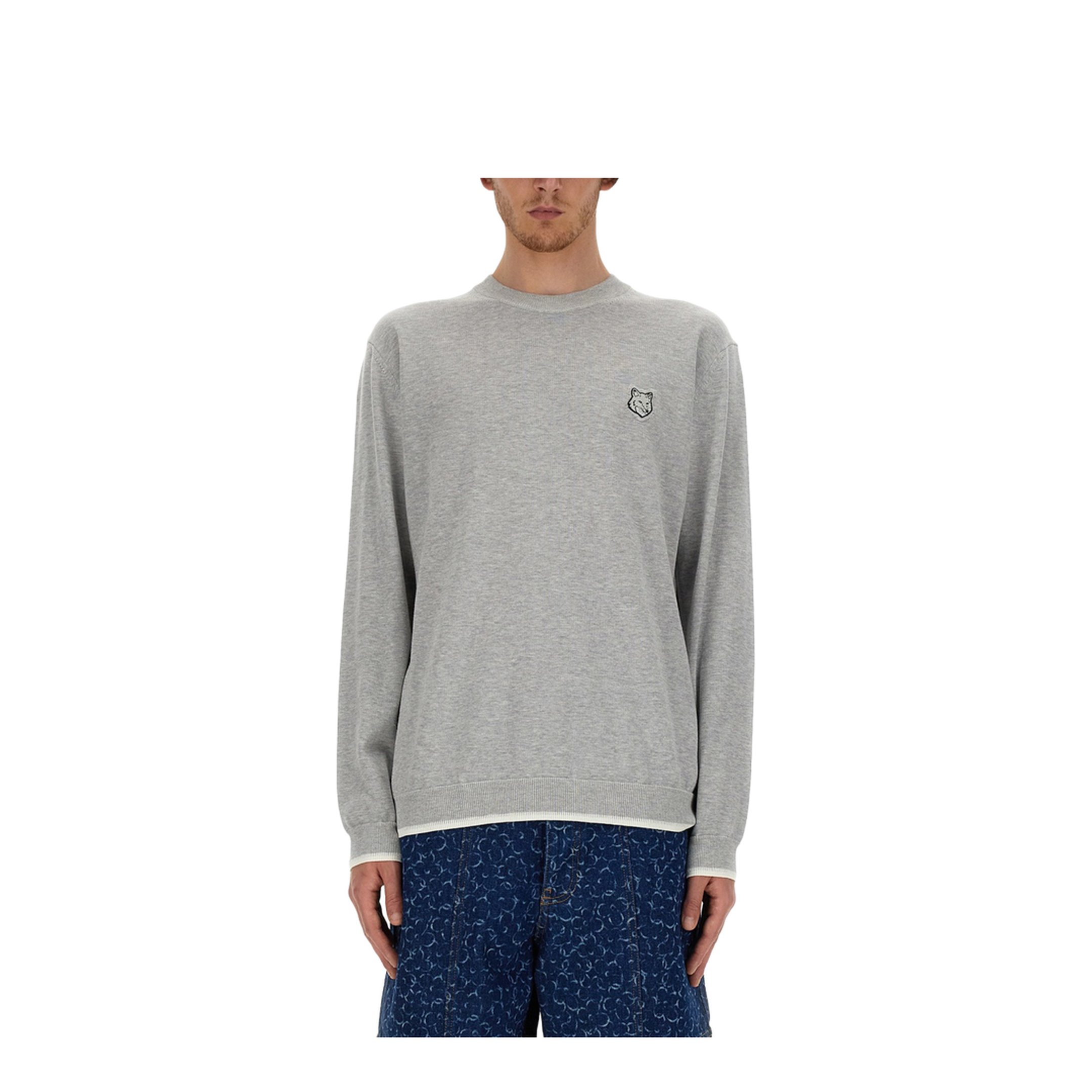 MAYFEYR - Maison Kitsuné - Fox Head Jersey - MM00801KT1103H150