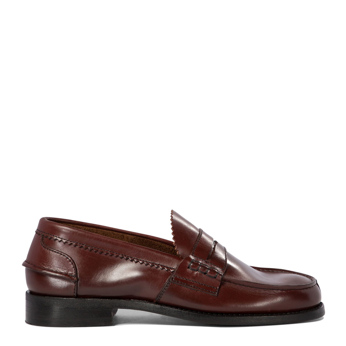 MAYFEYR - Saxone of Scotland - Arran Loafers - 140703BURGUNDY