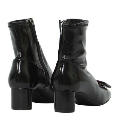 MAYFEYR - Roger Vivier - Roundy Turtle Stretch Ankle Boots - RVW76145670VNQB999