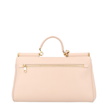 Medium Sicily Handbag in Plongé Calfskin